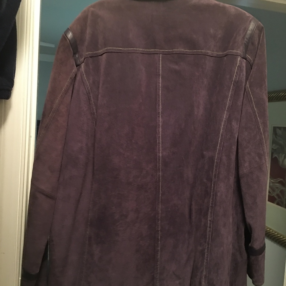 Suede coat - Picture 2 of 6